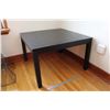Image 1 : Black Square Side Table (22” x 28” x 28”)