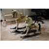 Image 1 : Decorative Wooden Rocking Horses (2)