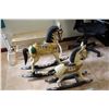 Image 2 : Decorative Wooden Rocking Horses (2)