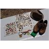 Image 1 : Lot of Misc Pins (Elephants), Jewellery, Shoes and Hat