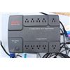 Image 2 : Lot of Misc Computer Components (APC Battery Backup, USB Hub, Hard-drive, Cables)