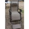 Image 2 : Folding Lawn Chair w/Foot and Headrest