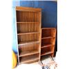 Image 1 : (2) Bookshelves (72” x 30”) (48” x 25”)