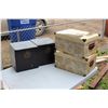 Image 1 : Lot Of Storing Boxes (2 Wood, 6 Cardboard)