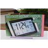 Image 1 : NIB Sharper Image Big Digit Atomic Clock