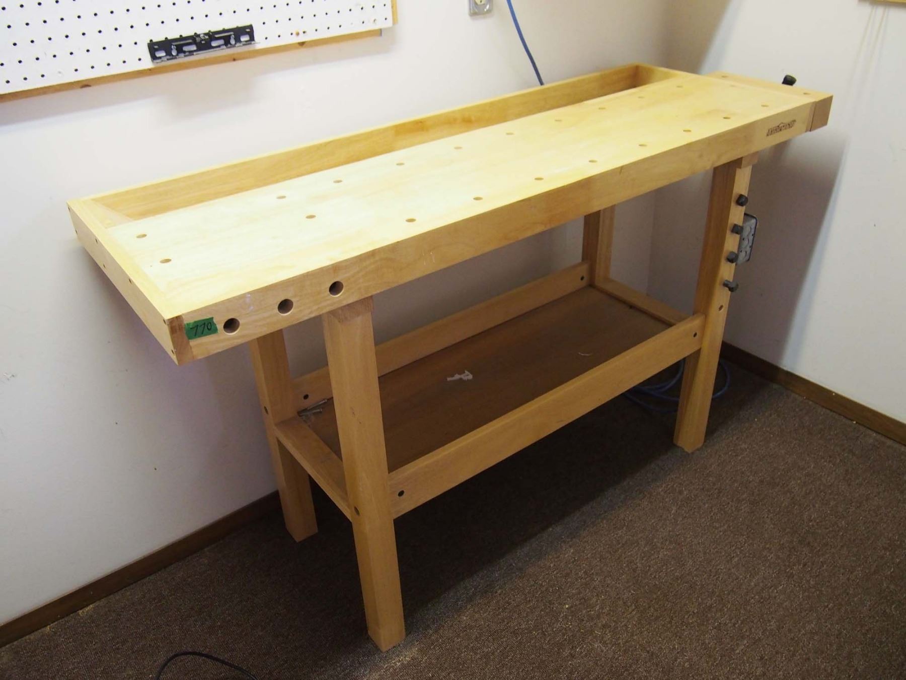 Mastercraft Garage Work Table, Wood 58”x20”