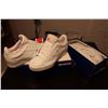 Image 1 : (2) Pairs of NIB White Leather Reebox Men’s Size 9 1/2