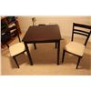 Image 1 : Table and (2) Chairs Set (30”x30”x30”)