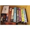 Image 4 : Box of Misc Magazines and VHS Tapes