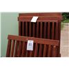Image 3 : Set of (4) Folding Wooden Chairs
