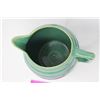Image 6 : Vintage Green Medalta Pitcher & Refrigerator Jar