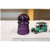 Image 2 : Purple Insulator & (4) Matchbox Toy Cars