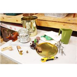 Box Full of Misc (Pyrex Coffee Pot)