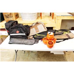 Lot of Various Bags And Misc.,