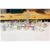 Image 1 : Lot of Advertising Glass Beer Mugs