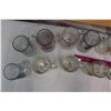 Image 2 : Lot of Advertising Glass Beer Mugs