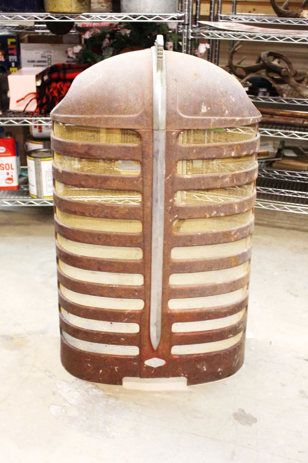 Vintage Massey Harris 55 Tractor Grill