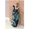 Image 1 : SK Rough Riders Golf Bag w/Clubs and other Golf Related