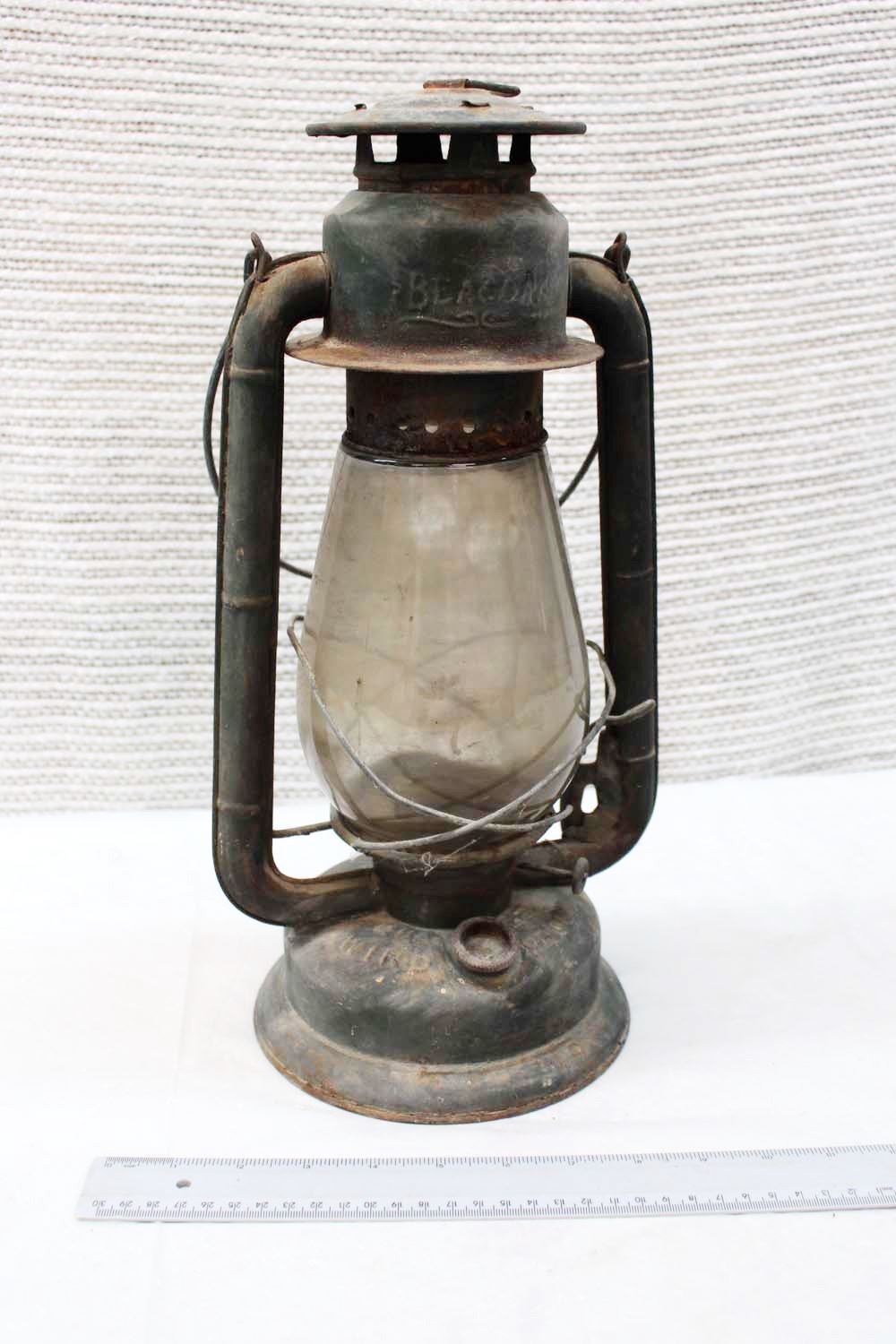 Vintage Beacon Oil Lamp