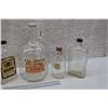 Image 3 : Lot of Vintage Glass Bottles (6) (Elrancho Rodeo Root Beer KFC; Royal Crest White Wine; Seigrems 3 S