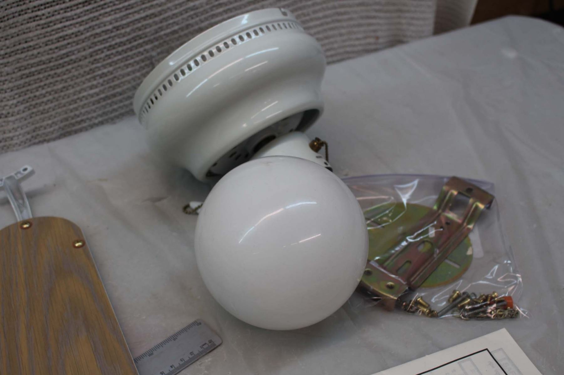 Mainstays 4 Blade Ceiling Fan With Light Amp Manual