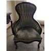 Image 1 : Victorian Chair (Hers) Sage Upholstery
