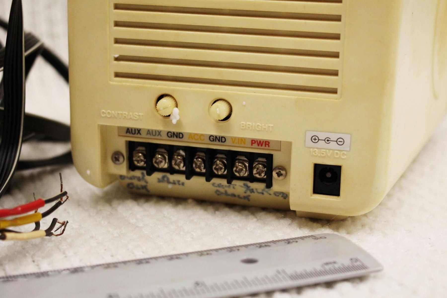 Vintage Radioshack Observation System and RCA Security Camera