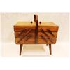 Image 1 : Wooden Sewing Caddy