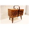 Image 2 : Wooden Sewing Caddy