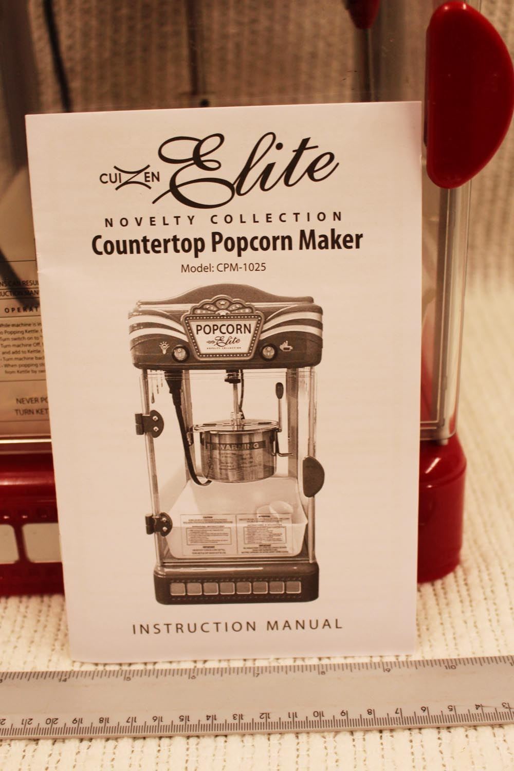 Cuzen Elite Popcorn Maker