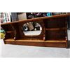 Image 1 : Solid Wood Headboard w/Mirror (58"x 9"x 20.5")