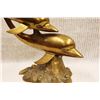 Image 2 : Metal Dolphin Statue (18")