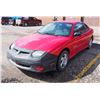 Image 19 : 2002 SL Pontiac Sunfire Coupe, 2.2L L4 Engine, 4 Speed Automatic Transmission, Bright Red