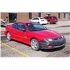 Image 20 : 2002 SL Pontiac Sunfire Coupe, 2.2L L4 Engine, 4 Speed Automatic Transmission, Bright Red
