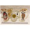 Image 1 : (7) Glass Beer Mugs