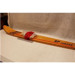 Vintage Wooden Water Skies (52")