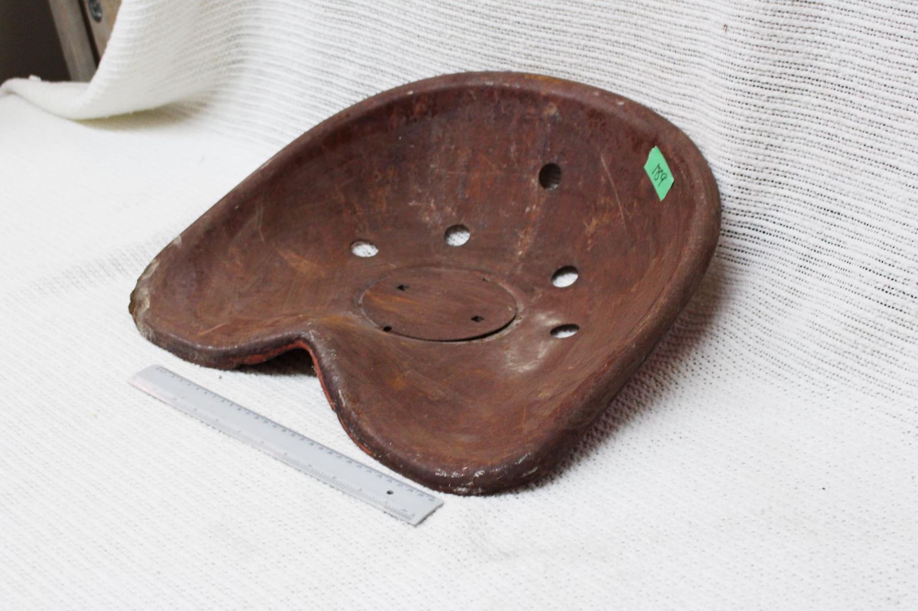 Vintage Metal Tractor Seat