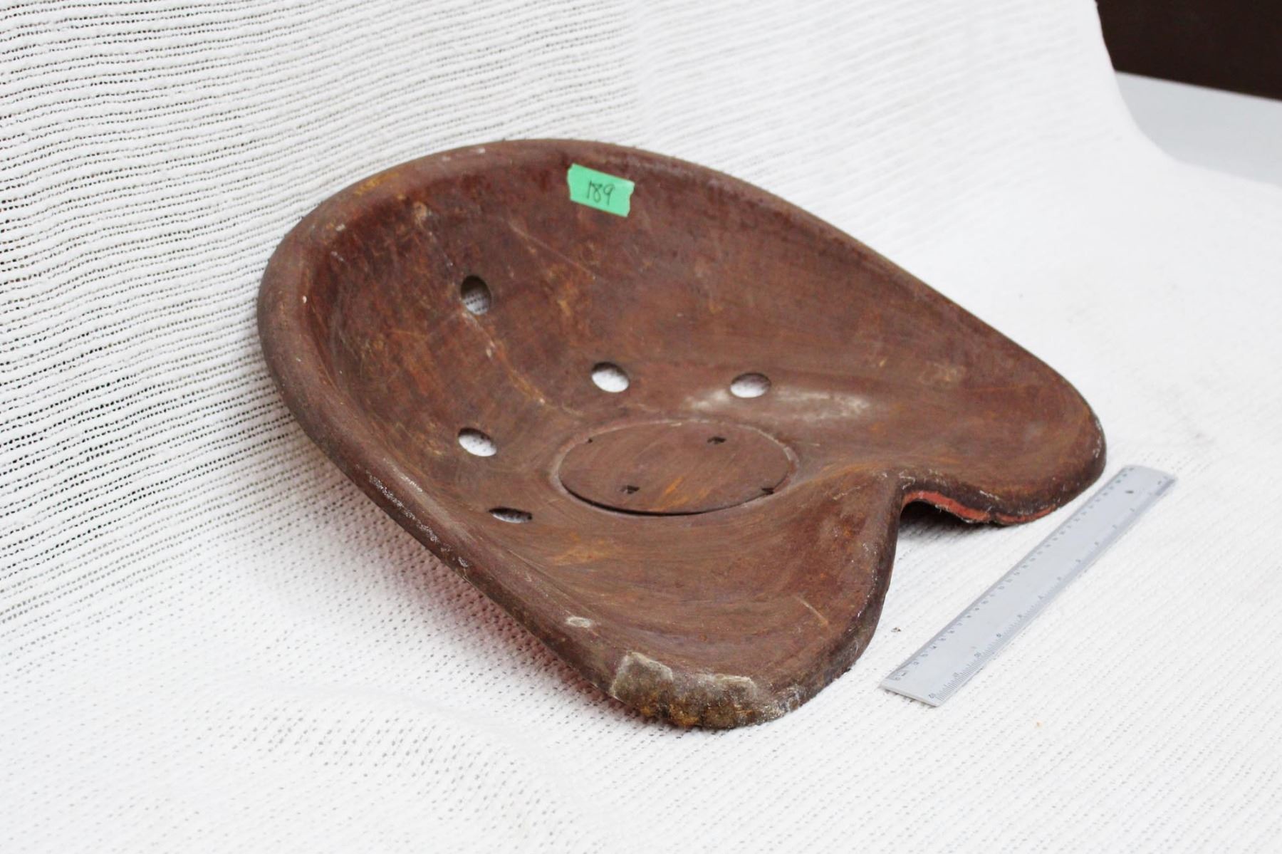 Vintage Metal Tractor Seat