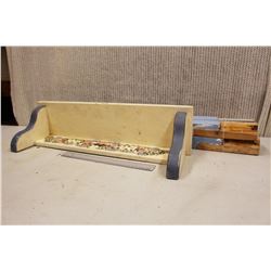 Set of Wooden Table Legs and Shelf