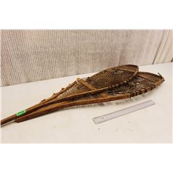Pair of Vintage Snow Shoes