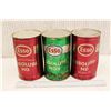 Image 1 : Esso Motor Oil and Lube Tins w/Contents