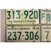 Image 3 : (8) Vintage SK License Plates