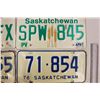 Image 5 : (8) Vintage SK License Plates