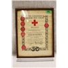 Image 4 : Framed Canadian Junior Red Cross Certificate