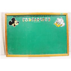 Vintage Disney Chalkboard (37.5"x 26")
