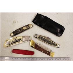 (6) Vintage Switch Blades