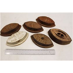 (6) Vintage Sad Irons