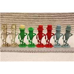 (4) Pairs of Mr Peanut Salt and Pepper Shakers