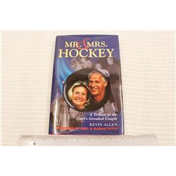 Autographed Copy of Mr & Mrs Hockey Hardcover Book