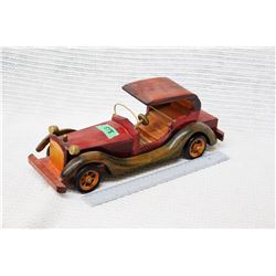 Wooden Vintage Car